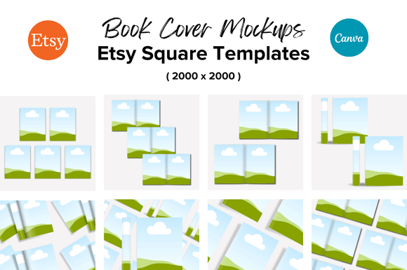 30 Book Cover Etsy Mockups: Elevate Your Digital Shop