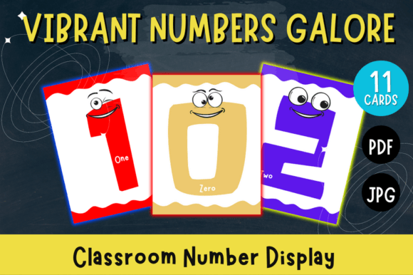 Classroom Big Number Display: A Dynamic Design Asset