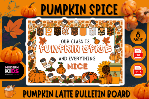 Elevate Your Seasonal Decor with the Pumpkin Spice Bulletin Board