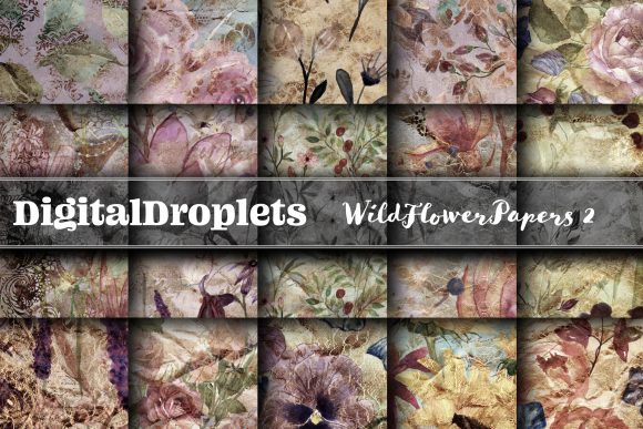 Elevate Your Visual Narrative with the Wild Flowers Papers Vol. 2 | Collection