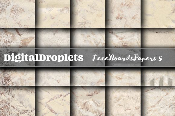 Lace Boards Parchment Vol. 5: Vintage Textures for Modern Design