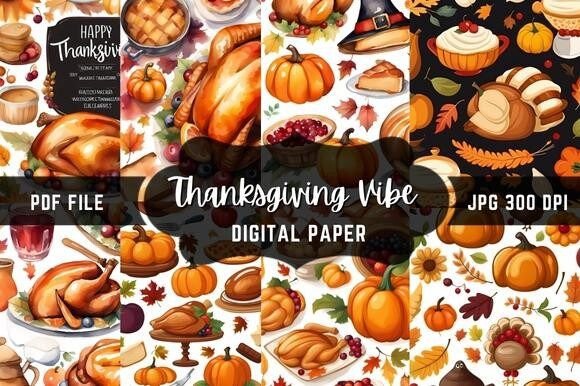 Thanksgiving Vibe: Essential Assets for Festive Design