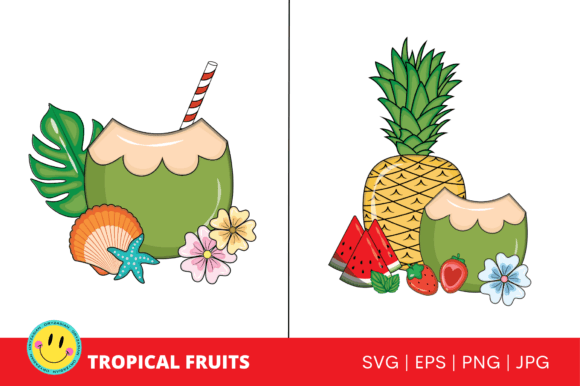 Tropical Fruit Vectors: Essential Design Assets