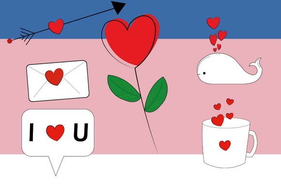 Valentine's Kit: Instant Digital Design Assets for Creative Projects