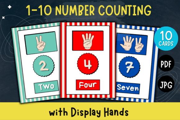 Visual Clarity: Enhancing Design with 1-10 Number Counting